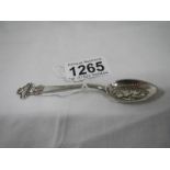 A Rolex watches advertising tea spoon