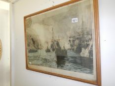 Old shipping print Victoria Victrix Feb 1901