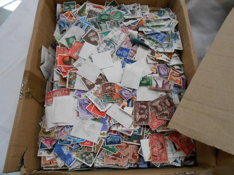 3 boxes of various stamps - Image 2 of 3