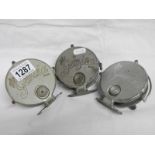 3 vintage Gemina fishing reels