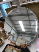 An Art deco mirror A/F