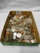 A large quantity of US coinage