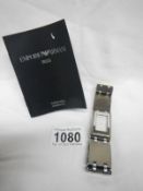 An Emporio Armani gents wrist watch with warranty