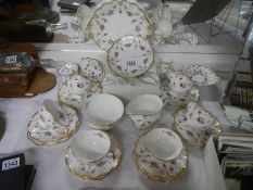 A Royal Crown Derby' Royal' Antoinette tea set