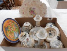 A quantity of Chinese pottery etc.