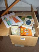 A box of books mainly children's