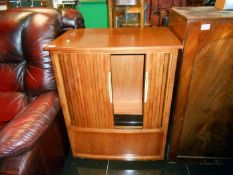 A retro TV cabinet