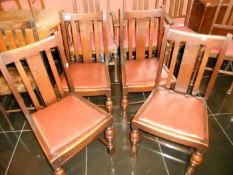 A set of 4 chairs