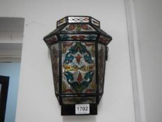 An old wall light