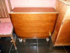 A drop leaf table