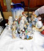 A quantity of figurines etc.