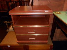 A bedside cabinet