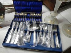 A cutlery set and spoons