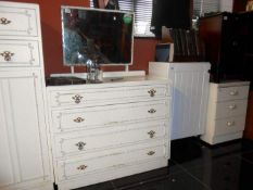 A dressing table with mirror A/F