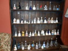 A very large quantity of bells including glass and ceramic