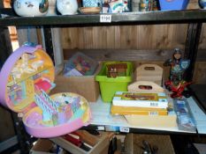 A quantity of miscellaneous toys including Lucy Locket etc.