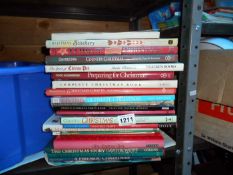 A quantity of Christmas books etc.