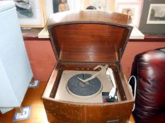 A Pye black box record player