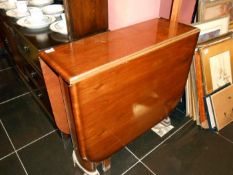 A drop leaf table & dressing table (missing mirror)