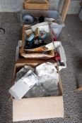 6 boxes of miscellaneous