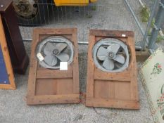 2 industrial fans