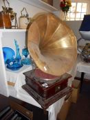 An old gramaphone
