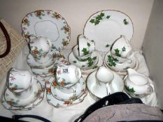 A collection of china