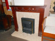 A complete fire surround