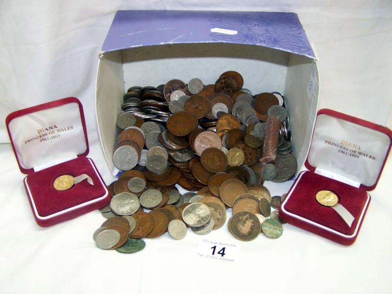 A quantity of mixed British coins