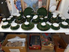 Large quantity of French porcelain tea and dinnerware