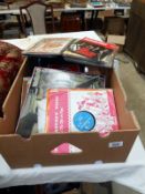 Quantity of LP's + 45rpm records & Elvis Presley 78