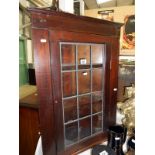 Inlaid corner cabinet