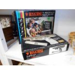 Boxed 1970's Binatone tv game boxed with tv game gun