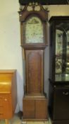 A Victorian 8 day grandfather clock S Samuel Louth