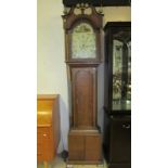 A Victorian 8 day grandfather clock S Samuel Louth