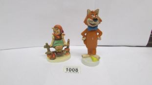 A Wade Mr Jinks figurine and a Hummel 'Just Resting' figurine