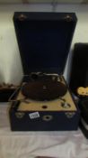 A Decca picnic gramaphone
