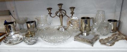 Mixed lot of glass,