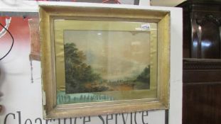 An early Victorian scenic print, G Baxter,