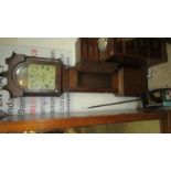 A Victorian 8 day longcase clock