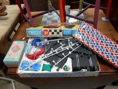 A 1960's boxed Scalextric set with additional accessories