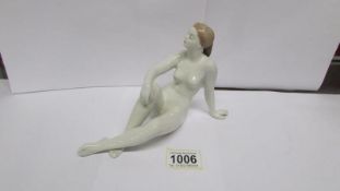 A 1960's china nude figurine
