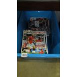 A very large quantity of Manchester United review programmes 2003/4