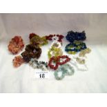 18 crystal bracelets