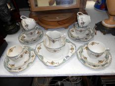 A complete 6 seating tea set. Pareek by Johnson Bros.