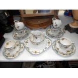 A complete 6 seating tea set. Pareek by Johnson Bros.