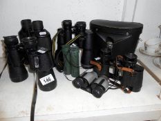 7 sets of binoculars inc.