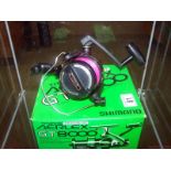 A Shimano Titanos Aerlex GT8000 fishing reel