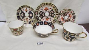 6 pieces of Royal Crown Derby being soup bowl,