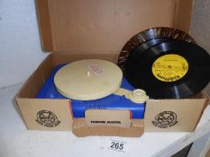 Boxed 1960's Lumar battery toy gramophone